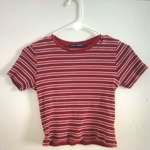 red striped tee